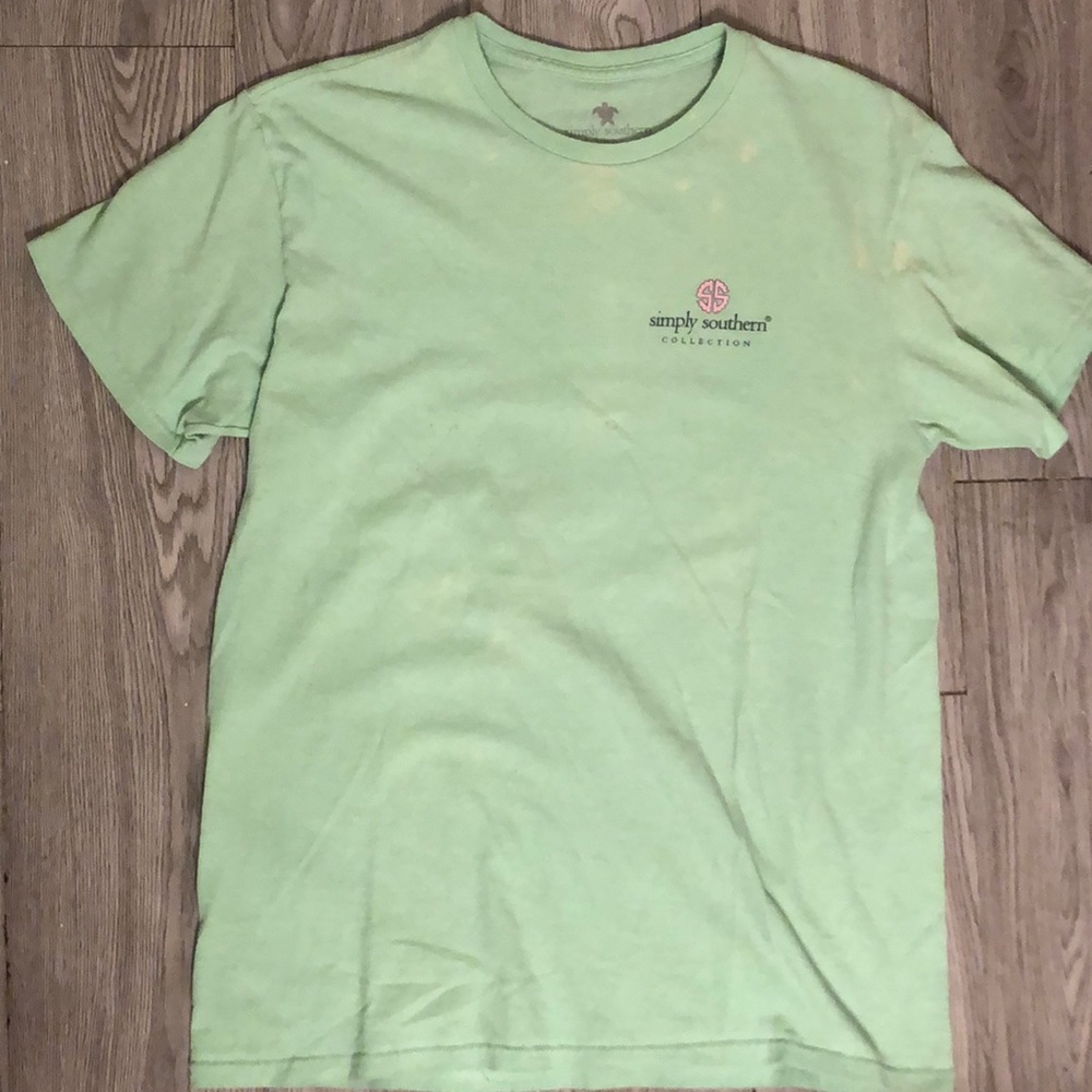 🐸☘️Simply Southern, mint green shirt